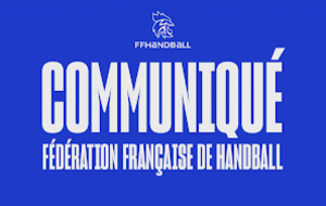 Communiqué FFHB / Ligue AURA - 10/03/2020