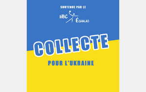 Décollage de la collecte pour l'Ukraine
