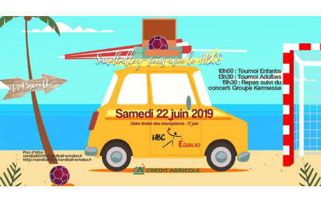 Pour terminer en beauté : Le premier sandball