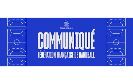 Communiqué FFHB du 15/01/2021